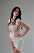 Mini wedding dress